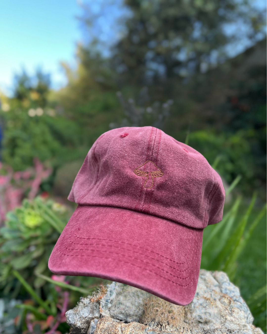 "Mushroom" cap